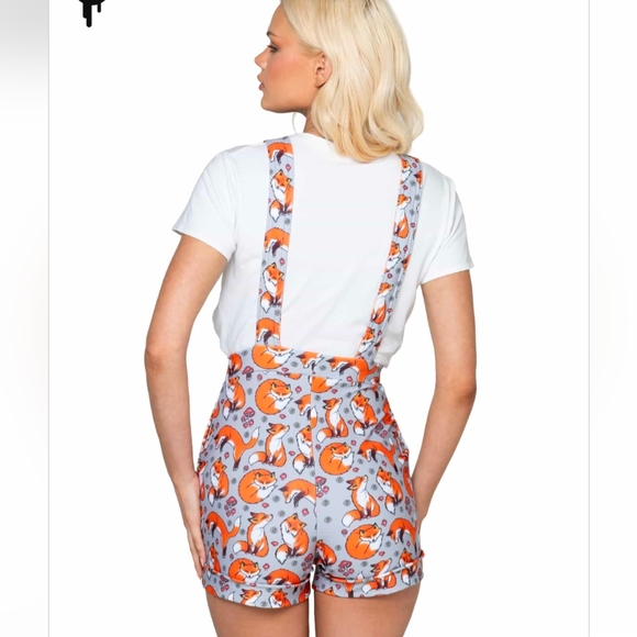 NWT BLACKMILK For Fox Sake Short Overalls - Picture 2 of 9